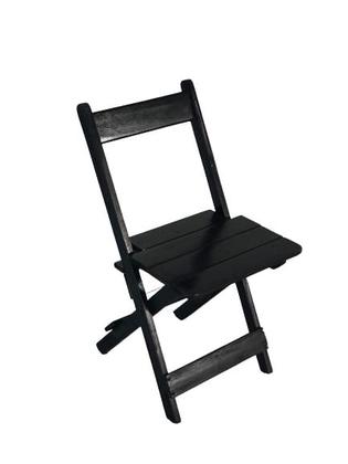 Imagem de Conjunto Dobrável de Mesa com 4 cadeiras - Preto