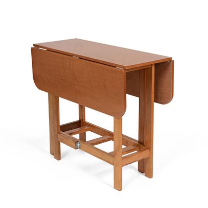 Imagem de Conjunto Dobrável Prático Mesa 4 Cadeiras Soft Mel Bar Cozinha