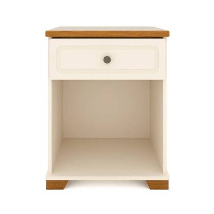 Imagem de Conjunto Dormitório 1 Cama Queen 1 Mesa de Cabeceira 1 Cômoda Ananda CabeCasa MadeiraOriginals