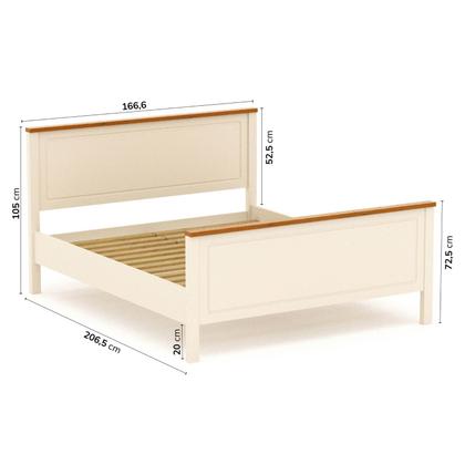 Imagem de Conjunto Dormitório 1 Cama Queen 1 Mesa de Cabeceira 1 Cômoda Ananda CabeCasa MadeiraOriginals