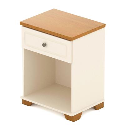 Imagem de Conjunto Dormitório 1 Cama Queen 1 Mesa de Cabeceira 1 Cômoda Ananda CabeCasa MadeiraOriginals