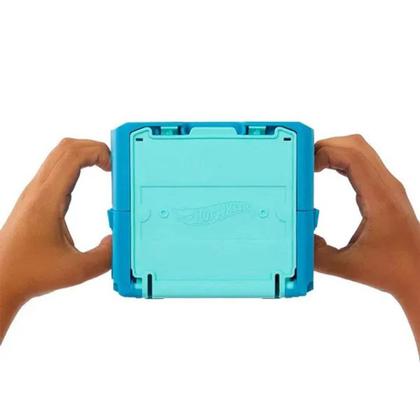 Imagem de Conjunto e Pista - Hot Wheels Track Builder - Queda De Gelo - Mattel