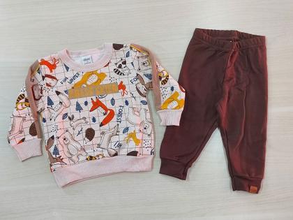 Imagem de Conjunto Elian Moletom Best Skier Marrom Cód: 563