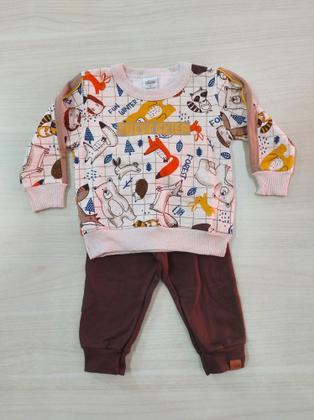 Imagem de Conjunto Elian Moletom Best Skier Marrom Cód: 563