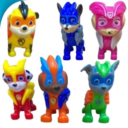 Imagem de Conjunto Equipe Canina 6 Boneco Brinquedo Infantil Com Garantia Exclusiva