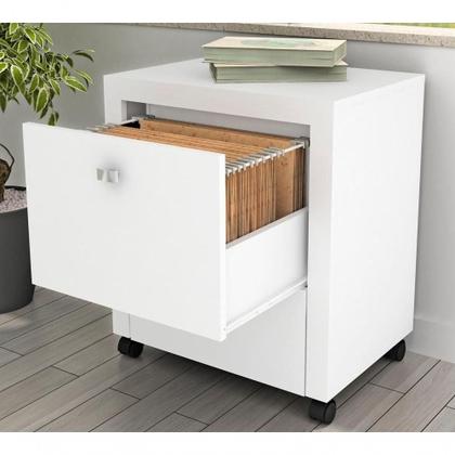 Imagem de Conjunto Escritorio Completo 5 Peças Cj2 Branco Branco