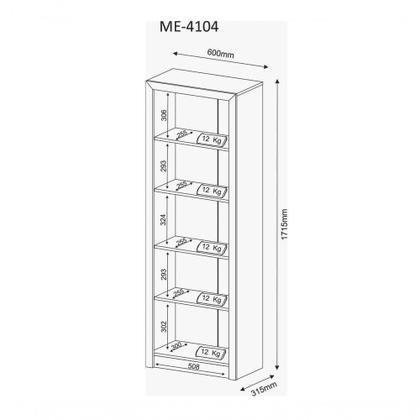 Imagem de Conjunto Escritorio Completo 5 Peças Cj2 Branco Branco