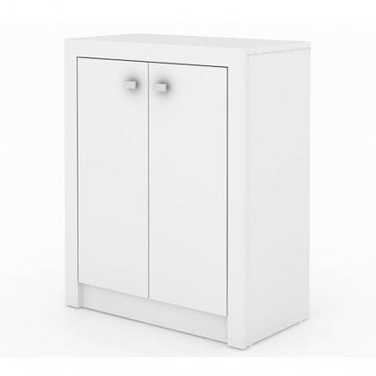 Imagem de Conjunto Escritorio Completo 5 Peças Cj2 Branco Branco