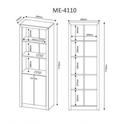 Imagem de Conjunto Escritorio Completo 5 Peças Cj2 Branco Branco