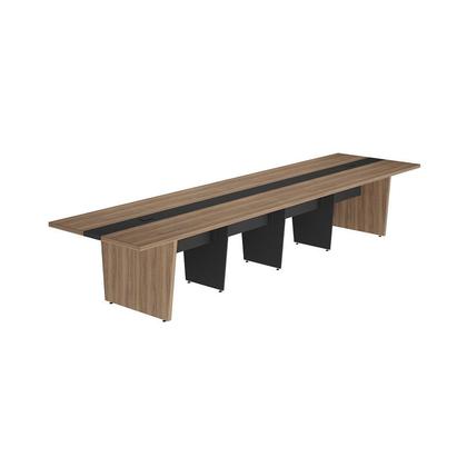 Imagem de Conjunto Escritório: Mesa Reunião 6376 + 3 Módulos 6378