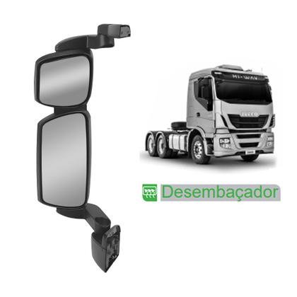 Imagem de Conjunto Espelho Retrovisor p Iveco Tector c Desembaçador LE