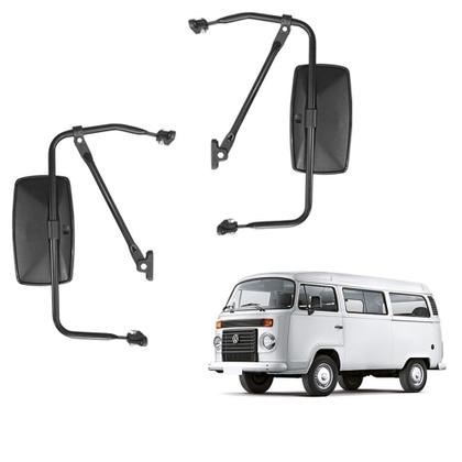 Imagem de Conjunto Espelho Retrovisor para C10 D10 F-1000 Kombi Toyota