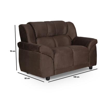 Conjunto Estofado 2 e 3 Lugares Cordoba - Hellen Estofados Imagem de Conjunto Estofado 2 e 3 Lugares Cordoba