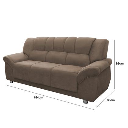 Conjunto Estofado 2 e 3 Lugares Cordoba - Hellen Estofados Imagem de Conjunto Estofado 2 e 3 Lugares Cordoba