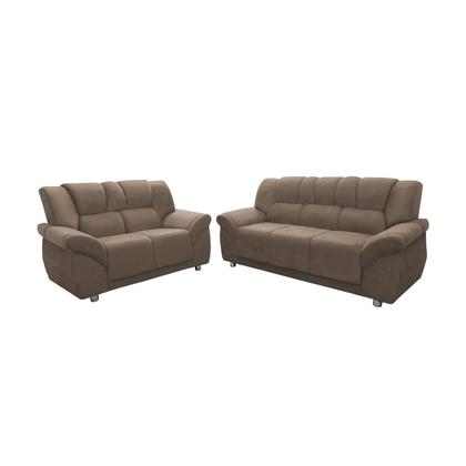 Conjunto Estofado 2 e 3 Lugares Cordoba - Hellen Estofados Imagem de Conjunto Estofado 2 e 3 Lugares Cordoba