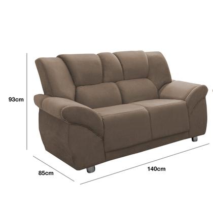 Conjunto Estofado 2 e 3 Lugares Cordoba - Hellen Estofados Imagem de Conjunto Estofado 2 e 3 Lugares Cordoba