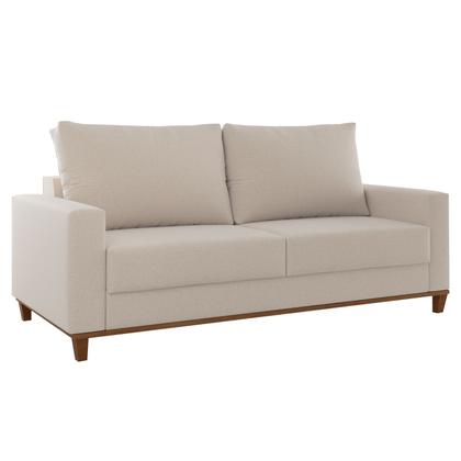 Imagem de Conjunto Estofado Living 3 Lugares + 2 Poltrona Napoles Linho Bronze
