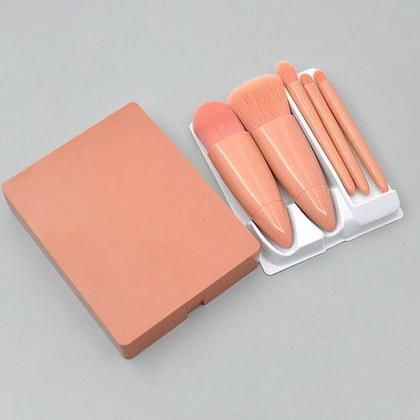 Imagem de Conjunto Estojo Kit Pincel De Maquiagem Com Espelho