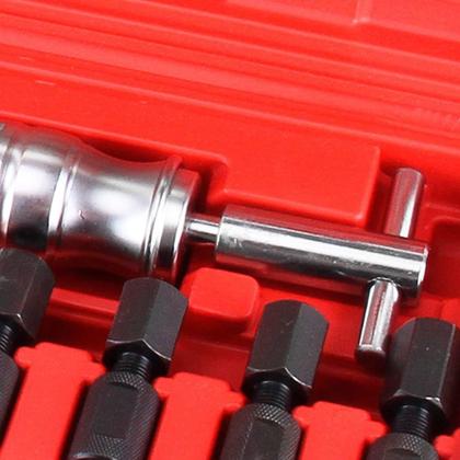 Imagem de Conjunto Extrator de Rolamento Interno com 9 Peças