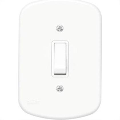 Imagem de Conjunto Fame 4X2 Branco Com Placa 1Paralelo