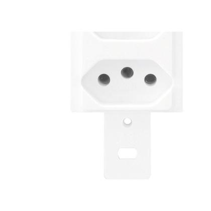 Imagem de Conjunto Fame 4X2 Branco Sem Placa 2Tomadas 20A