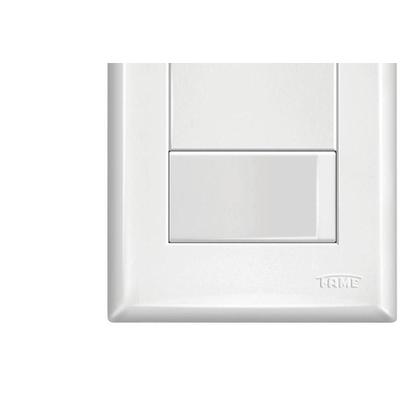 Imagem de Conjunto Fame Evidence 4X2 Branco Com Placa(2Simples) 16A  10129044