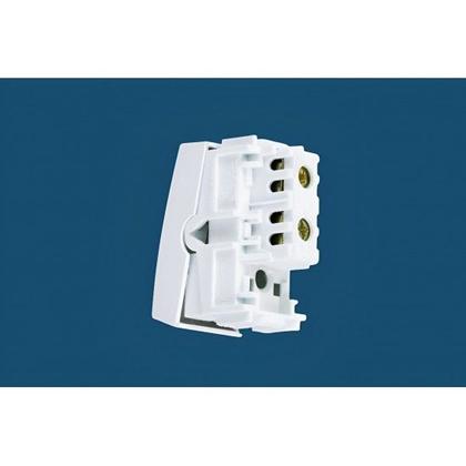 Imagem de Conjunto Fame Evidence Sem Placa Módulo Simples 16A 3891 Branco 487252