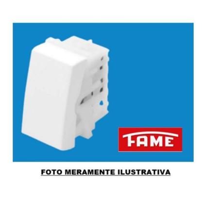 Imagem de Conjunto Fame Evidence Sem Placa Módulo Simples 16A 3891 Branco 487252