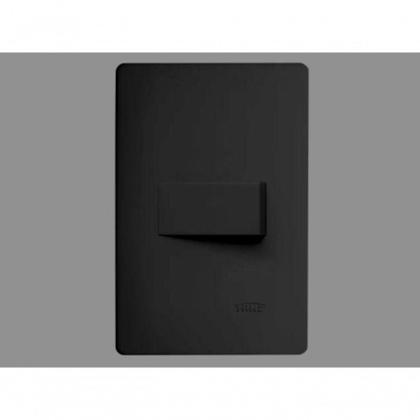 Imagem de Conjunto Fame Habitat Black - Interruptor Simples 16a