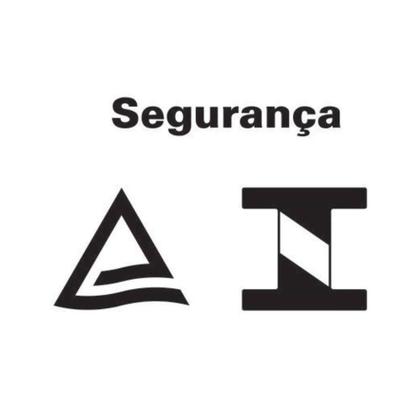 Imagem de Conjunto Fame Habitat Black - Placa Com Suporte 2 Módulos Distanciados 4 X2