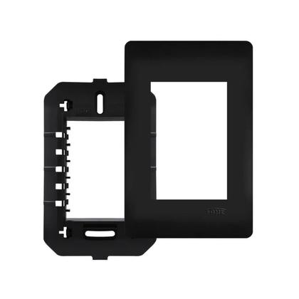 Imagem de Conjunto Fame Interruptor Triplo Simples Habitat