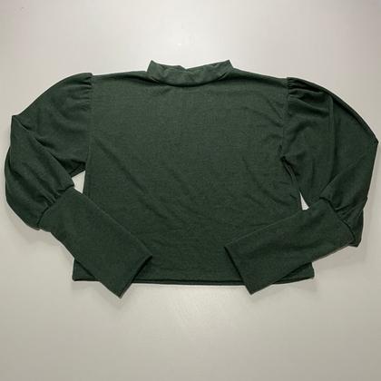 Imagem de Conjunto Feminino Calça Pantalona E Blusa Inverno Quente Lanzinha Confortável Social Elegante Moderno