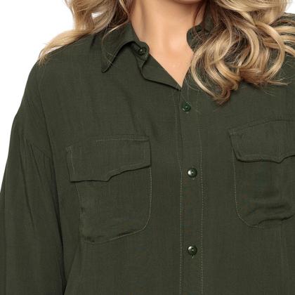 Imagem de Conjunto Feminino Camisa e Calça Com Elástico Tendência Verão