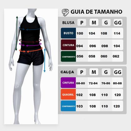 Imagem de Conjunto Feminino Casaco De Moletom Com Zíper e Capuz +Calça Com Bolso