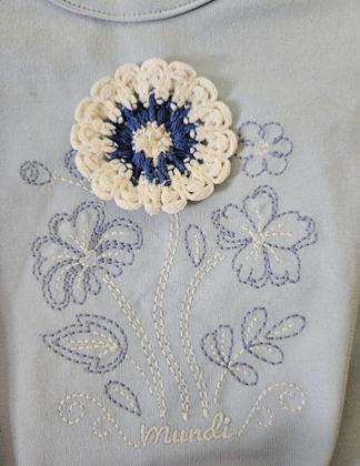 Imagem de Conjunto feminino com camisa em cotton e short linho