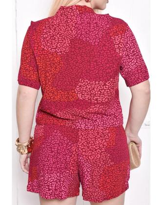 Imagem de Conjunto Feminino de Camisa com Botões e Shorts Com Bolso Confortável