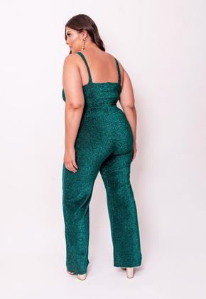 Imagem de Conjunto feminino em lurex plus size