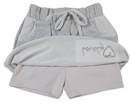 Imagem de Conjunto Feminino Regata C/ Shorts-saia Moletinho Nº 4 Ao 8