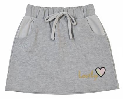 Imagem de Conjunto Feminino Regata C/ Shorts-saia Moletinho Nº 4 Ao 8