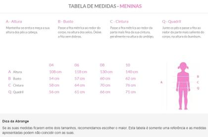 Imagem de Conjunto Feminino Regata C/ Shorts-saia Moletinho Nº 4 Ao 8