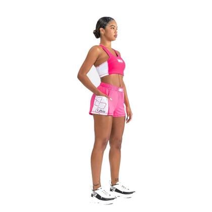 Imagem de Conjunto Feminino Top Short Labellamafia Queen Academia