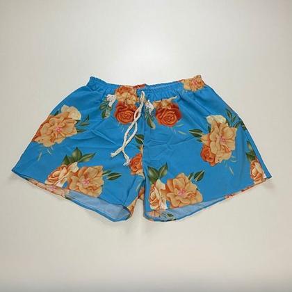 Imagem de Conjunto Feminino Verão Plus Size Três Peças Shorts Cropped Com Bojo E shorts Casual Moderno Moda Praia