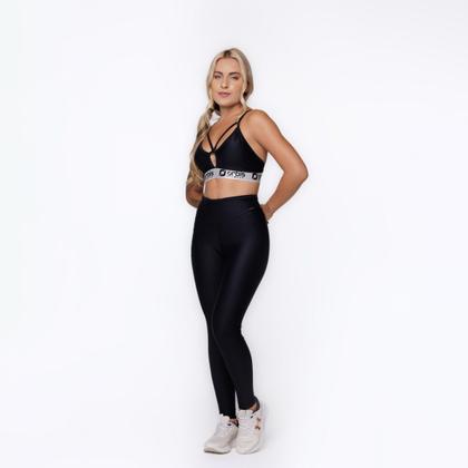 Conjunto Fitness Calça Legging Bolso E Top Tiras Bojo Poliamida - ORBIS FITNESS Imagem de Conjunto Fitness Calça Legging Bolso E Top Tiras Bojo Poliamida