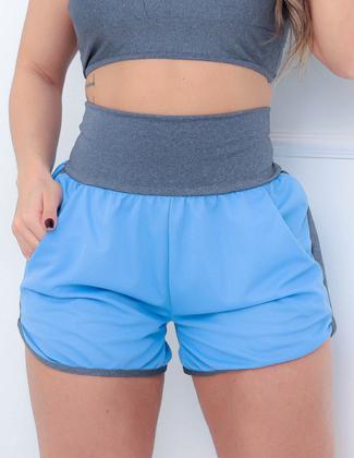 Imagem de Conjunto Fitness Feminino Running Dry Short com Bolso e Top para Academia