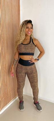 Imagem de Conjunto fitness top + calça