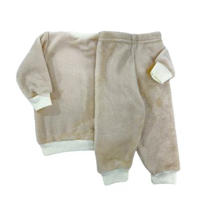 Imagem de Conjunto Fleece com Bordado Quentinho Peluciado Para Bebê