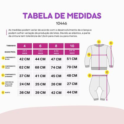 Imagem de Conjunto Fleece com Bordado Quentinho Peluciado Para Bebê