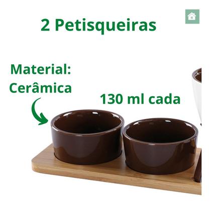 Imagem de Conjunto Fondue Lier Com Bambu Hauskraft 8 Peças