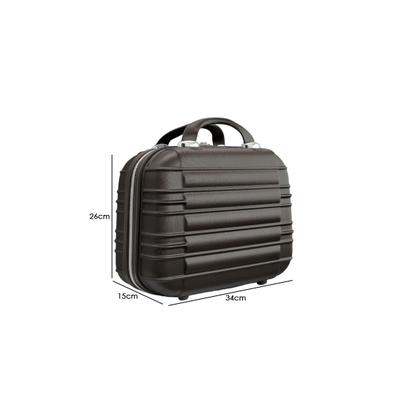 Imagem de Conjunto frasqueiras p m viagem necessaire rígida abs - chx