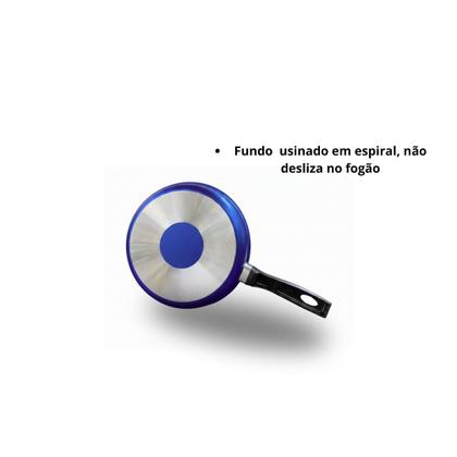 Imagem de Conjunto Frigideiras 3 Peças Antiaderentes com Tampa.